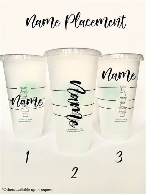 Custom Design Orders // Design your own// Starbucks Cups// | Etsy