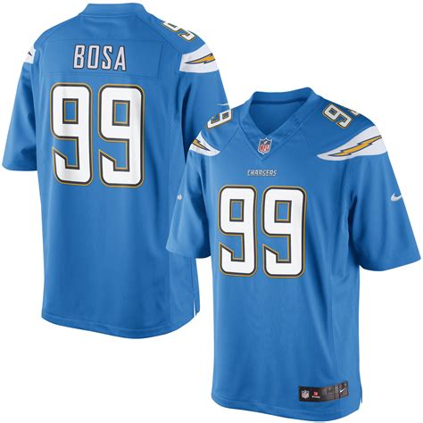 Nike Joey Bosa Los Angeles Chargers Powder Blue Limited Jersey