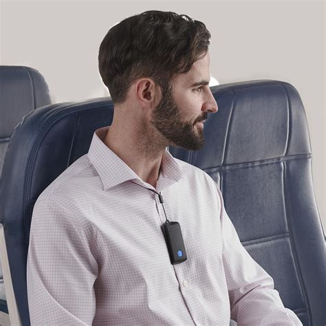 The Wearable Travel Air Purifier - Hammacher Schlemmer