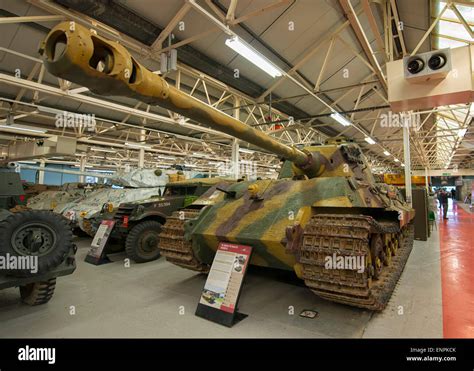 Tiger II Tank at Tank Museum in Bovington, UK Stock Photo, Royalty Free Image: 82247443 - Alamy