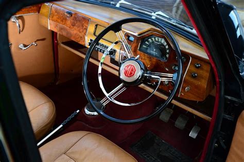 MG ZB Magnette 1953 interior | Classic european cars, British cars ...