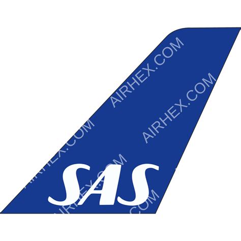 SAS Scandinavian logo (updated 2024) - Airhex