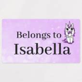 Personalized Children's Labels | Zazzle