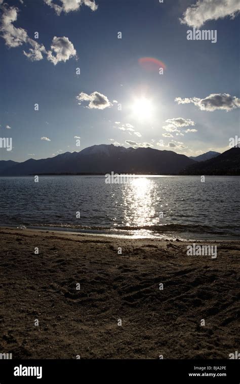 Lake Maggiore, Locarno, Switzerland Stock Photo - Alamy