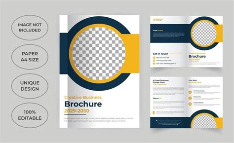 Four Fold Brochure Vector Art, Icons, and Graphics for Free Download