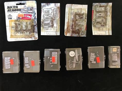 GHQ and C in C micro armor Japanese WWII armor lot of 10 items | #1890360535