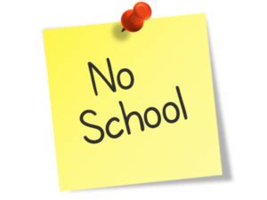 No School Friday – St. Anne School