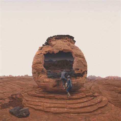 Mars-Inspired Art, Commissioned by NASA, Births Strange Sci-Fi Photos ...