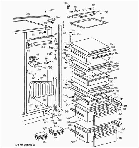 Ge Monogram Refrigerator Parts Diagram