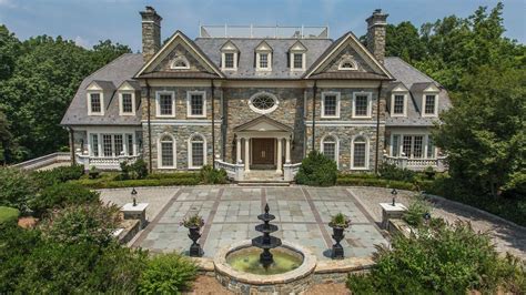 A 16,000-square-foot Georgian mansion just hit the market in McLean ...