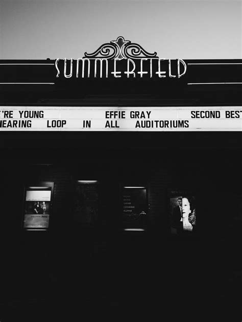 Signage Photography: Summerfield Cinemas — M. | Signage photography, Signage, Cinema