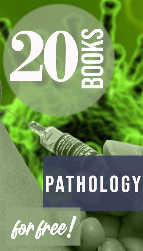 20 Pathology Books to Read Free! | Pathology, Pathology study, Books