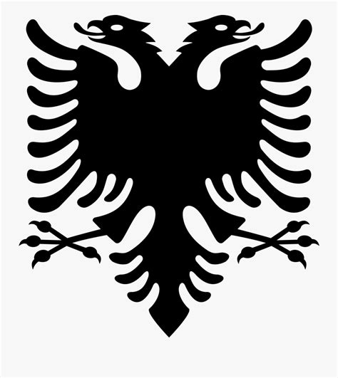 Albanian Eagle Transparent , Free Transparent Clipart - ClipartKey