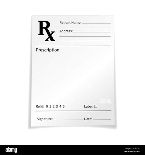 Rx pad hi-res stock photography and images - Alamy
