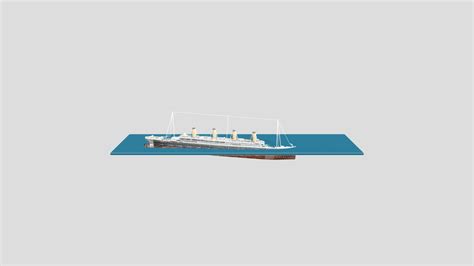 Titanic Sinking dhhdud - Download Free 3D model by ...