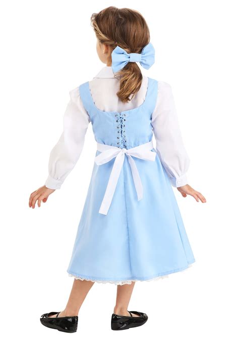 Toddler Beauty and the Beast Belle Blue Costume Dress