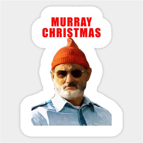 bill murray christmas - Bill Murray - Sticker | TeePublic