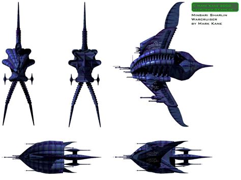 Starship Schematic Database - Minbari Capital Ships