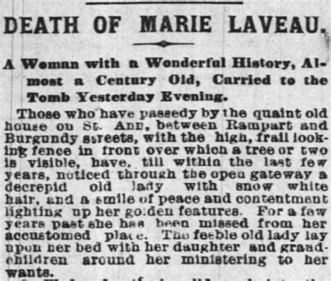 The Ghosts of Marie Laveau's Sacred House