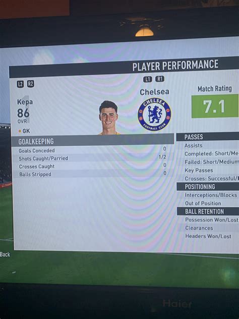 Kepa had 3 saves? EA could at least try to hide the scripting. : r ...