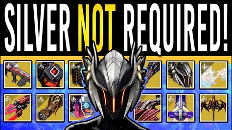 Destiny 2: NO SILVER REQUIRED! New Eververse Loot for Silver AND Bright Dust (Season of The Wish ...