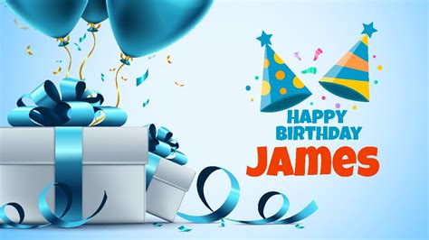 Happy Birthday James│Birthday Song - YouTube