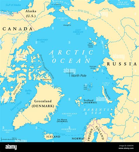Civilní lístek zlato arctic circle europe map Naše mapa Dostupný