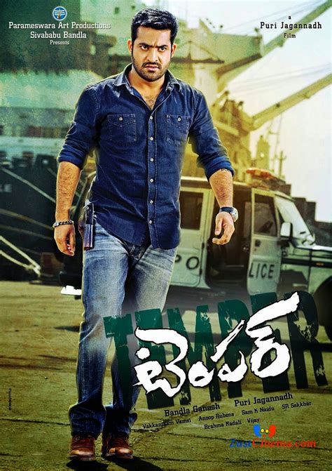 Jr.NTR Temper Movie Latest HD Posters - vTelugu