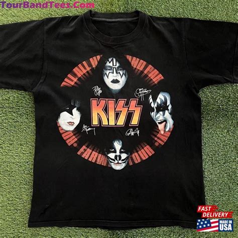 Vintage 1999 Kiss Farewell Tour Rock Hoodie Unisex - TourBandTees