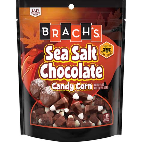 Brach's Sea Salt Chocolate Candy Corn Halloween 15 Oz. Pouch | Packaged Candy | Quality Foods