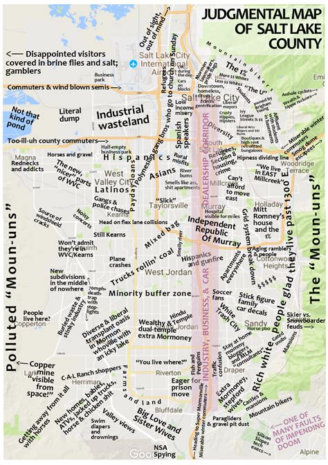 Final Judgmental Map of Salt Lake County (thanks for all the ...