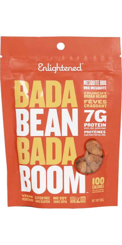 Buy Enlightened Bada Bean Bada Boom Crunchy Broad Beans Mesquite BBQ at ...