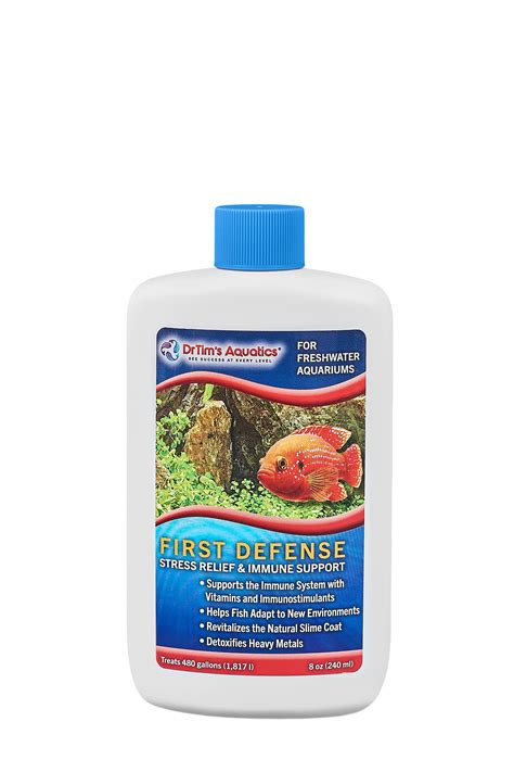 First Defense Fish Stress Relief for Fresh Aquaria | Fish Immune Support