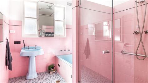 Retro Pink Bathroom Tile – Semis Online