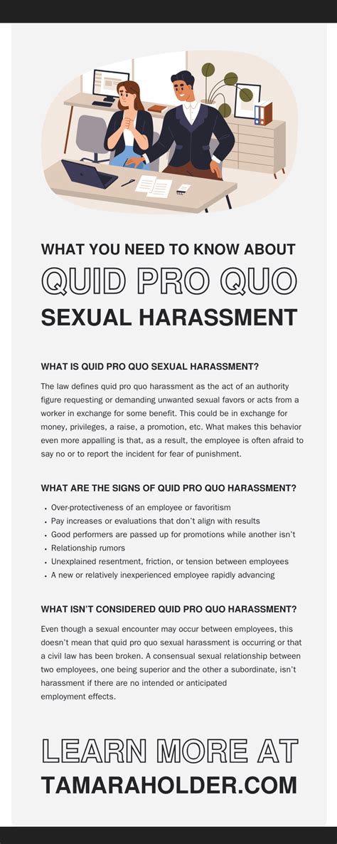 What You Need To Know About Quid Pro Quo Sexual Harassment