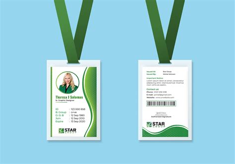 Creative ID Card Design on Behance