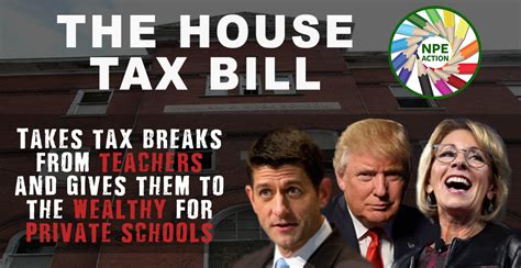 Stop the House Tax Reform Bill: It Takes Tax Breaks from Teachers and ...