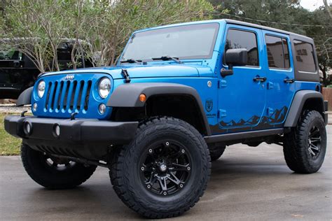 Used 2015 Jeep Wrangler Unlimited 4WD 4dr Sport For Sale ($29,995 ...