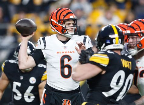 Bengals' Jake Browning Off To Dreadful Start vs. Steelers on Saturday ...