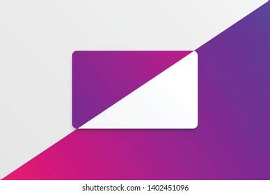 Colorful Modern White Card Template Colorful Stock Vector (Royalty Free) 1402451096 | Shutterstock