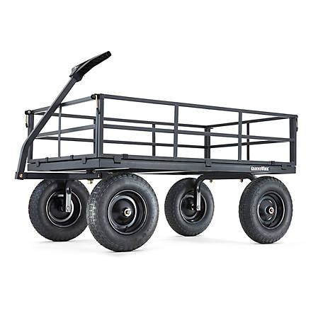 GroundWork 1,400 lb. Capacity Heavy-Duty Steel Utility Cart, GW-1400-2 at Tractor Supply Co.