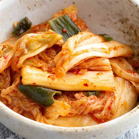 Easy Korean Kimchi - Fermented Spicy Cabbage | Wandercooks