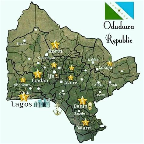 JUST IN: Yorubas' Unveil 'Oduduwa Republic' (See Map & States) — Aba City Blog