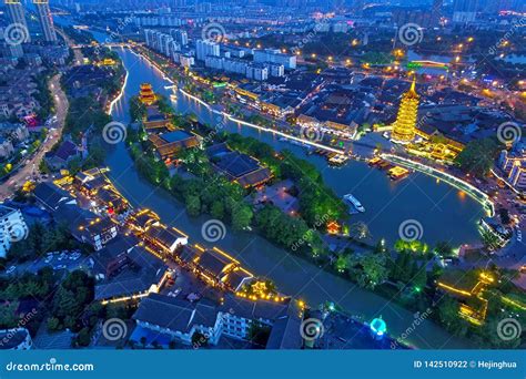 Huai `an, Jiangsu Province, China Stock Photo - Image of architecture ...