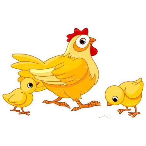 Cartoon Chicken Clip Art | CLIPART CHICKEN FARM | Royalty free ... | Hens and chicks, Childrens ...