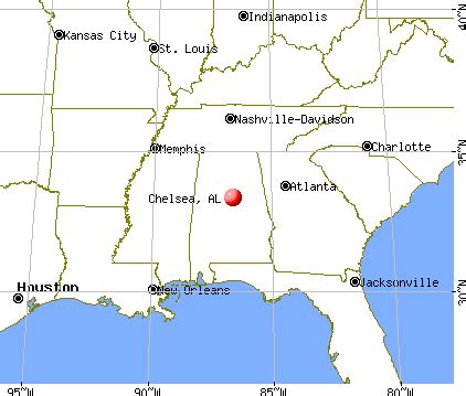 Chelsea, Alabama (AL) profile: population, maps, real estate, averages, homes, statistics ...