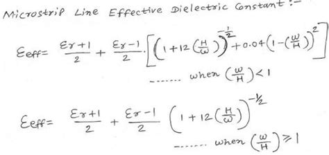 Microstrip line impedance calculator | converters and calculators