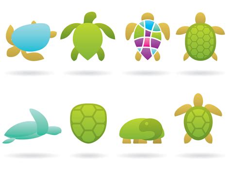 Turtle Logo Vectors Vector Art & Graphics | freevector.com