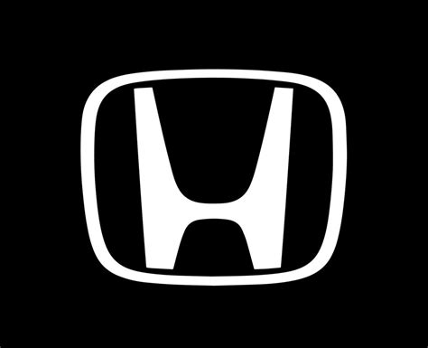 Honda Logo Brand Symbol White Design Japan Car Automobile Vector ...