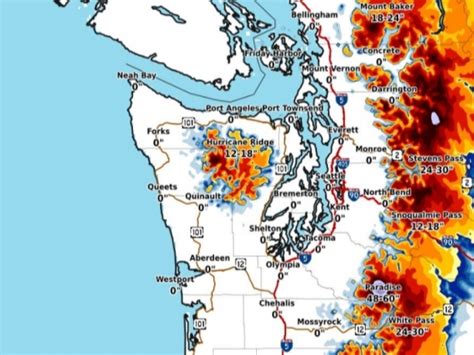 Bellevue Weather Forecast: Rain, Wind And Heavy Mountain Snow ...